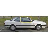 MAZDA 626 GC - 2/1983 to 9/1987 - 2DR COUPE - DRIVERS - RIGHT SIDE FRONT DOOR GLASS - (Second-hand)