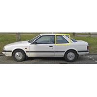 MAZDA 626 GC - 2/1983 to 9/1987 - 2DR COUPE - PASSENGERS - LEFT SIDE REAR FLIPPER GLASS - (Second-hand)