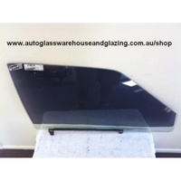 MITSUBISHI CORDIA - 3DR HATCH 4/1983 >1989 - RIGHT SIDE FRONT DOOR GLASS (850w) - (Second-hand)