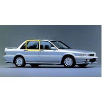 MITSUBISHI GALANT HG/HH - 5/1989 to 2/1993 - 4DR SEDAN - DRIVERS - RIGHT SIDE REAR DOOR GLASS - LOW STOCK - NEW