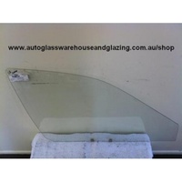 MITSUBISHI LANCER CA/CB/CC - 3/1989 to 7/1996 - 4DR SEDAN/5DR HATCH - RIGHT SIDE FRONT DOOR GLASS - GREEN - NEW