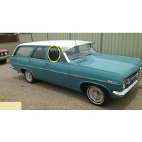 HOLDEN HD - 1965 to 1968 - 4DR WAGON - DRIVERS - RIGHT SIDE FRONT DOOR GLASS - (Second-hand)