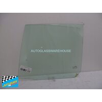 suitable for TOYOTA STARLET EP91 - 3/1996 to 9/1999 - 5DR HATCH - LEFT SIDE REAR DOOR GLASS - GREEN - NEW