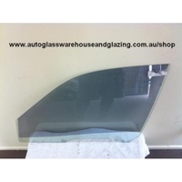suitable for TOYOTA STARLET KP90 - 3/1996 to 9/1999 - 5DR HATCH - LEFT SIDE FRONT DOOR GLASS - 2 HOLES MANUAL - NEW