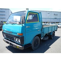 suitable for TOYOTA DYNA - 8/1977 to 1/1984 - STANDARD CAB - LEFT SIDE FRONT DOOR GLASS - (SECOND-HAND)