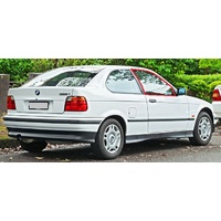BMW 3 SERIES E36 - 5/1991 to 9/2000 - 3DR HATCH - DRIVERS - RIGHT SIDE FRONT DOOR GLASS - (Second-hand)