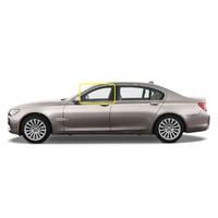 BMW 7 SERIES F01/F02 - 3/2009 TO 10/2015 - 4DR SEDAN - PASSENGERS - LEFT SIDE FRONT DOOR GLASS - GREEN - NEW