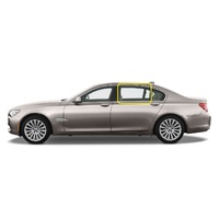 BMW 7 SERIES F01 - 3/2009 to 10/2015 - SWB - 4DR SEDAN - PASSENGERS - LEFT SIDE REAR DOOR GLASS - GREEN - NEW