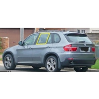 BMW X5 E70 - 4/2007 to 8/2013 - 4DR WAGON - PASSENGERS - LEFT SIDE REAR DOOR GLASS - NEW