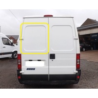 FIAT DUCATO SWB/MWB/LWB ZFA230/ZFA240 - 01/2002 to 01/2007 - VAN - PASSENGERS - LEFT SIDE REAR BARN-DOOR GLASS - NOT HEATED - GREEN - NEW