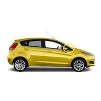 FORD FIESTA WS/WT - 1/2009 TO CURRENT - SEDAN/HATCH - DRIVERS - RIGHT SIDE FRONT QUARTER GLASS - CHROME MOULD, ENCAPSULATED, SOLAR GLASS - NEW