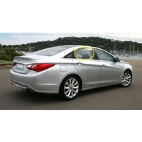 HYUNDAI i45 YH - 5/2010 TO 12/2013 - 4DR SEDAN - DRIVERS - RIGHT SIDE REAR DOOR GLASS -  NEW