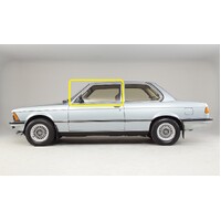 BMW 3 SERIES E21 - 3/1976 to 5/1983 - 2DR COUPE - PASSENGERS - LEFT SIDE FRONT DOOR GLASS - (Second-hand)