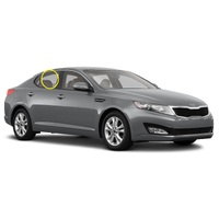 KIA OPTIMA TF - 1/2011 to 11/2015 - 4DR SEDAN - RIGHT SIDE REAR DOOR GLASS - NEW