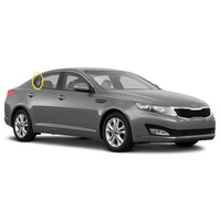 KIA OPTIMA TF - 1/2011 to 11/2015 - 4DR SEDAN - DRIVERS - RIGHT SIDE REAR QUARTER GLASS - GREEN - NEW