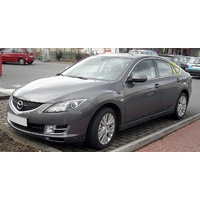 MAZDA 6 GH - 1/2008 to 12/2012 - 5DR HATCH - PASSENGERS - LEFT SIDE REAR OPERA GLASS - (Second-hand)