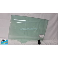 MERCEDES BENZ R CLASS 251 SERIES 4WD - 4/2006 TO 12/2013 - 5DR SUV - PASSENGERS - LEFT SIDE REAR DOOR GLASS - 750 wide - GREEN - SEKURIT - NEW