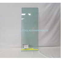 MITSUBISHI ROSA UE6/BE6 - 8/2000 to CURRENT - DRIVERS - RIGHT SIDE FIXED WINDOW GLASS - LAST PIECE - 310W X 756H - GREEN - NEW
