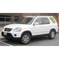 HONDA CR-V RD1 - 10/1997 to 12/2001 - 4DR WAGON - PASSENGERS - LEFT SIDE REAR CARGO GLASS - NOT ENCAPSULATED - NEW