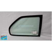 PEUGEOT 306 N3 - 4/1994 to 6/2002 - 3DR HATCH - DRIVERS - RIGHT SIDE REAR CARGO GLASS - NEW