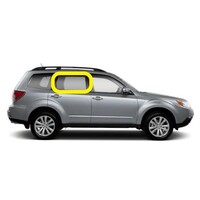 SUBARU FORESTER - 3/2008 to 12/2012 - 5DR WAGON - DRIVERS - RIGHT SIDE REAR DOOR GLASS - PRIVACY TINT - NEW