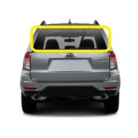 SUBARU FORESTER ZF - 2/2008 to 12/2012 - 5DR WAGON - REAR WINDSCREEN GLASS - 1 HOLE, HEATED - PRIVACY TINT - NEW