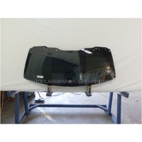 suitable for TOYOTA KLUGER GSU40R - 8/2007 to 12/2014 - 5DR WAGON - REAR WINDSCREEN GLASS - PRIVACY - 11 Holes (HEATER TERMINALS AT THE BOTTOM) - NEW