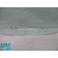 MITSUBISHI SIGMA GJ/GK - 4DR SEDAN 3/1982 > 1987 - RIGHT SIDE FRONT DOOR GLASS - (2 holes-680wide)