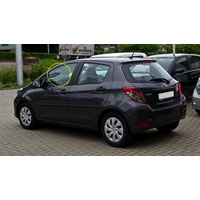 suitable for TOYOTA YARIS NCP13R - 11/2011 to 05/2020 - 5DR HATCH - PASSENGER - LEFT SIDE FRONT DOOR GLASS - GREEN - NEW