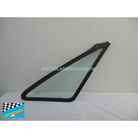 FORD LASER KC/KE - 10/1985 to 3/1990 - 5DR HATCH - DRIVERS - RIGHT SIDE REAR OPERA GLASS - GREEN - NEW