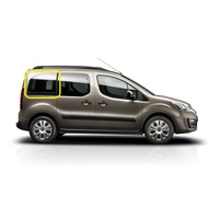 CITROEN BERLINGO L1 - 3/2009 TO 12/2018 - VAN - RIGHT SIDE REAR BONDED FIXED WINDOW GLASS (LH & RH SLIDING DOORS MODEL) (705W X 475H) - NEW