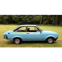 FORD ESCORT MK 11 - 1974 TO 1981 - 2DR COUPE - DRIVERS - RIGHT SIDE REAR OPERA GLASS - CLEAR - (Second-hand)