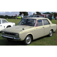 HILLMAN HUNTER 1/1967 to 1/1974 - 4DR SEDAN - PASSENGERS - LEFT SIDE FRONT QUARTER GLASS - (Second-hand)