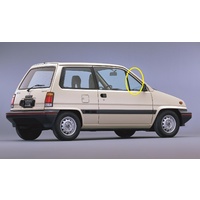 HONDA CITY - 1/1984 to 1/1986 - 3DR VAN - RIGHT SIDE FRONT QUARTER GLASS - (Second-hand)