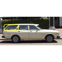 DATSUN 200B 810 - 1/1977 to 1/1981 - 5DR WAGON - DRIVERS - RIGHT SIDE REAR CARGO GLASS - (Second-hand)