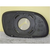 HYUNDAI EXCEL X3 - 9/1994 to 4/2000 - SEDAN/HATCH - PASSENGERS - LEFT SIDE MIRROR - WITH BACKING - (Second-hand)