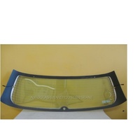 VOLKSWAGEN GOLF VI - 1/2009 to 3/2013 - 3DR/5DR HATCH - REAR WINDSCREEN GLASS - HEATED, ANTENNA, WIPER HOLE, 1 CONNECTOR AT TOP - NEW