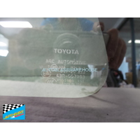 suitable for TOYOTA LANDCRUISER FJ - 03/2011 TO CURRENT - 5DR WAGON - PASSENGERS - LEFT SIDE REAR CARGO GLASS - PRIVACY GREY - NEW