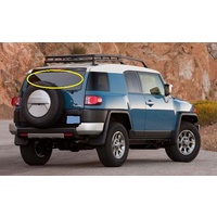 suitable for TOYOTA LANDCRUISER- FJ GJS15R - 03/2011 to CURRENT - FJ WAGON - REAR WINDSCREEN GLASS - PRIVACY GREY - NEW