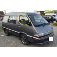suitable for TOYOTA TOWNACE IMPORT CR22/YR24 - 1/1986 TO 3/1992 - SUPER EXTRA VAN - RIGHT SIDE FRONT DOOR GLASS - CLEAR - NEW