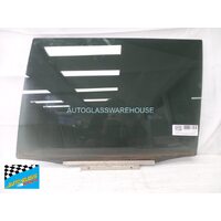 suitable for TOYOTA KLUGER GSU40R - 8/2007 TO 3/2014 - 5DR WAGON - PASSENGERS - LEFT SIDE REAR DOOR GLASS - PRIVACY GREY - NEW