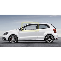 VOLKSWAGEN POLO VI - WVWZZZ6RZAU - 5/2010 to CURRENT - 3DR HATCH - LEFT SIDE FRONT DOOR GLASS - NEW