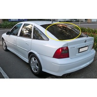 HOLDEN VECTRA JR  5DR HAT 7/97>12/02 - REAR WINDSCREEN - NON ENCAPSULATED