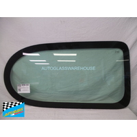 RENAULT KANGOO X61 LWB - 10/2010 to CURRENT - VAN - DRIVERS - RIGHT SIDE REAR CARGO GLASS - GREEN (1010 x 550) - NEW