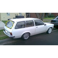 HOLDEN GEMINI TC-TD-TE-TF-TG-TX - 3/1975 to 4/1985 - WAGON/PANEL VAN - REAR WINDSCREEN GLASS - (Second-hand)