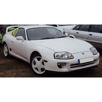 suitable for TOYOTA SUPRA IMPORT JZ80 - 2DR COUPE 1993>1993 - RIGHT SIDE OPERA GLASS-ENCAPSULATED - (Second-hand)