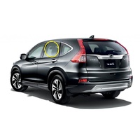 HONDA CR-V RM - 11/2012 TO 6/2017 - 5DR WAGON - PASSENGERS - LEFT SIDE REAR DOOR GLASS - WITH FITTING - NEW