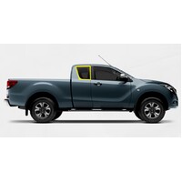 MAZDA BT-50 UP- 10/2011 to 05/2020 - 2DR EXTRA CAB - DRIVERS - RIGHT SIDE REAR OPERA GLASS - NEW