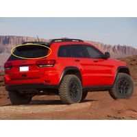JEEP GRAND CHEROKEE WK - 1/2011 to 1/2023 - 4DR WAGON - REAR WINDSCREEN GLASS - 6 HOLES - PRIVACY TINT - NEW