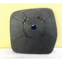 suitable for TOYOTA HIACE SBV - 10/1995 - 11/2003 - VAN - RIGHT SIDE MIRROR - WITH BACKING PLATE - (SECOND-HAND)